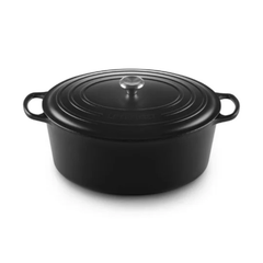 Le Creuset Cocotte Oval Evo 40cm Black | 0024147263388 (Without Box)