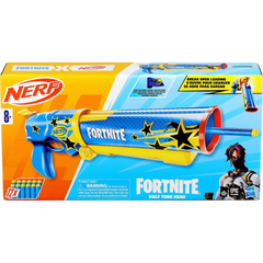 Hasbro Nerf Fortnite Half Tone Hero Blaster With 12 Nerf Elite Foam Darts | HBNRF8947