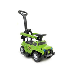 Kids Push Ride-On Jeep with Handle – Green | AL1188T