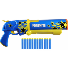 Hasbro Nerf Fortnite Half Tone Hero Blaster With 12 Nerf Elite Foam Darts | HBNRF8947