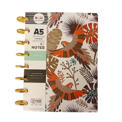 Notebook - Colored Animal Print - 20.5x15.5cm | D318