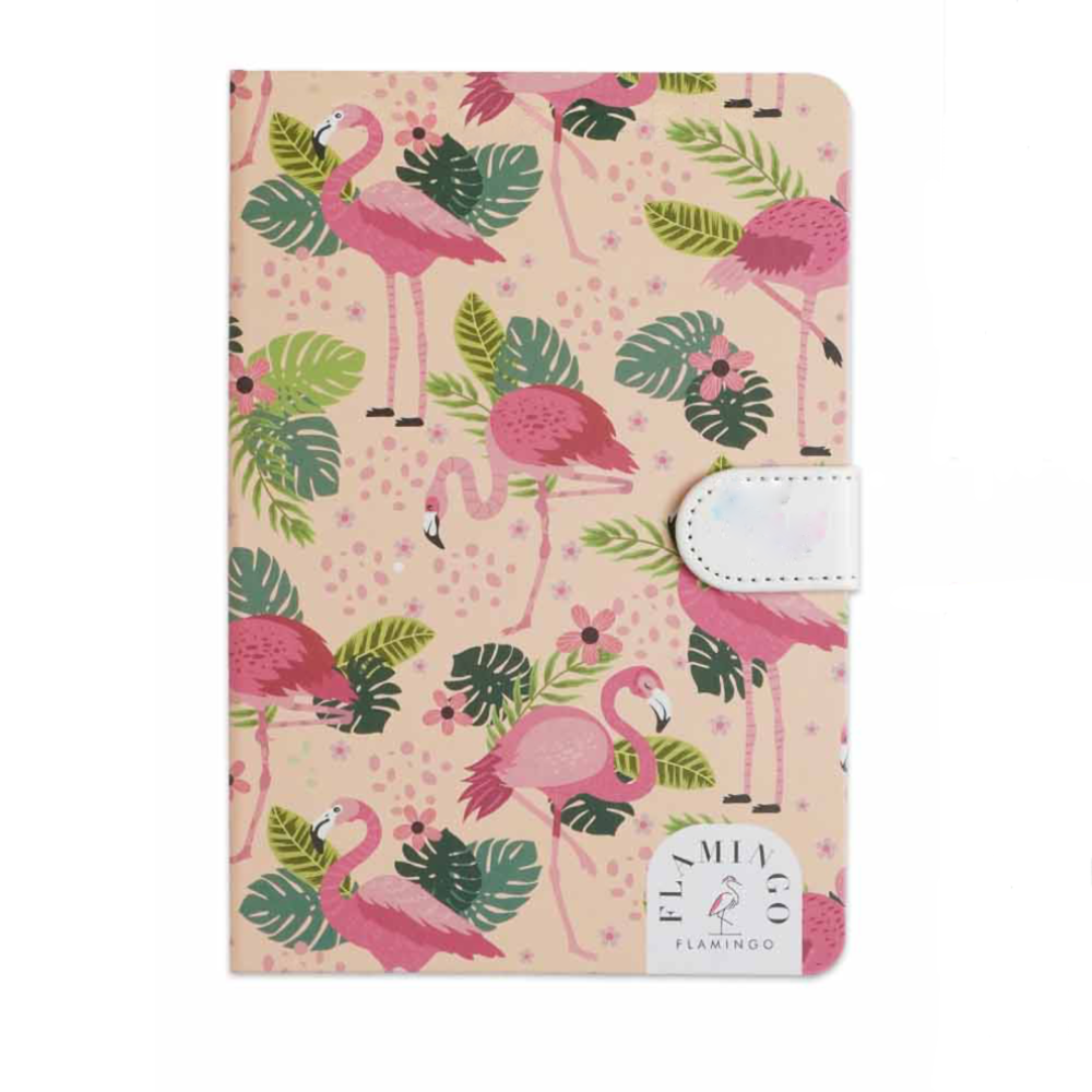 Notebook - 19x13cm - Flamingo Pink | D320