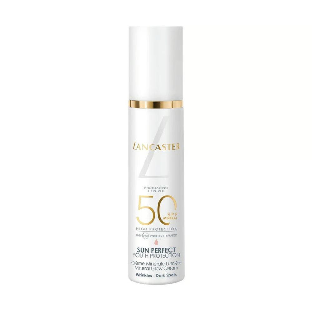 كريم الوقاية من الشمس صن بيرفكت مينيرال جلو SPF50 50 جرام من لانكستر