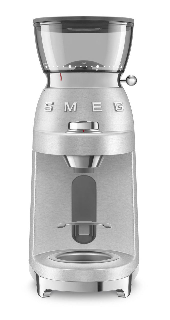 Smeg Coffee Grinder Pro Aluminum | CGF02SSEU