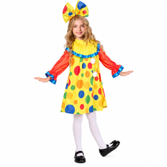 Lovely Polka Dot Clown Costume | 92903
