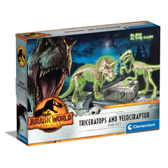 Jurassic World Dino Kit 2-in-1 Triceratops + Velociraptor