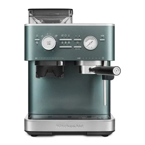 KitchenAid Semi-Automatic Espresso Machine with Burr Grinder Juniper | 5KES6551EJP