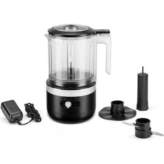 KitchenAid Cordless Food Chopper 1.18L - Matte Black | 5KFCB519EBM