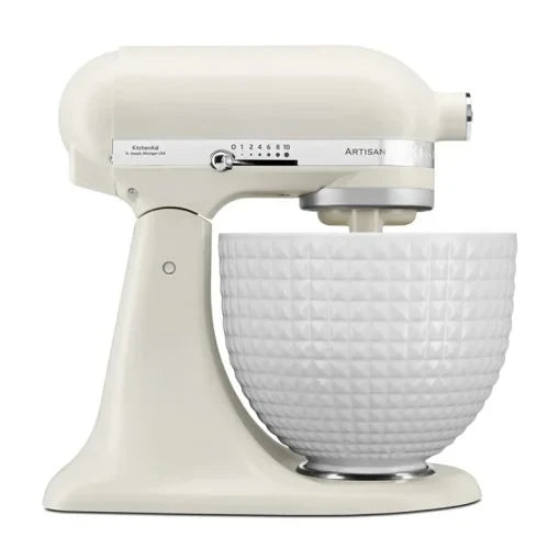 KitchenAid Artisan Monochrome 4.7L Stand Mixer Porcelain White | 5KSM156CXEPL