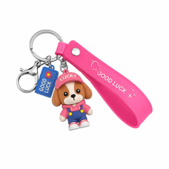 Paw Patrol Pink Silicone Keychain | ASS-24