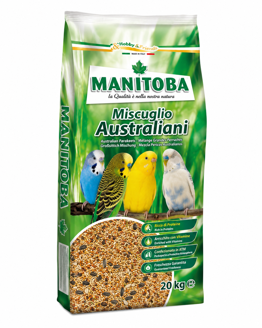 Manitoba Miscuglio Australiani Bird Food 20 Kg | 26300
