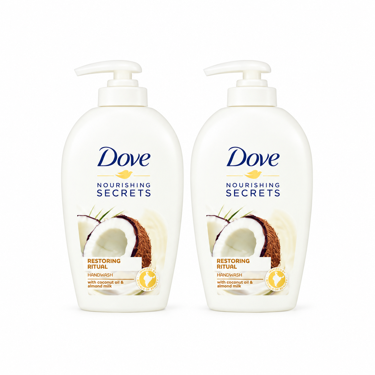 Dove Restoring Ritual Handwash with Coconut Oil & Almond Milk 2 x 500ml | 299931