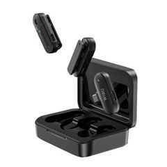WIWU WM002 USB-C Mini Wireless Microphone-Black | WI-WM002-C-BLK