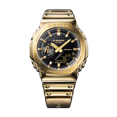 Casio G-SHOCK Fine Metallic Series Men Watch - Gold | GM-2100YMG-9ADR