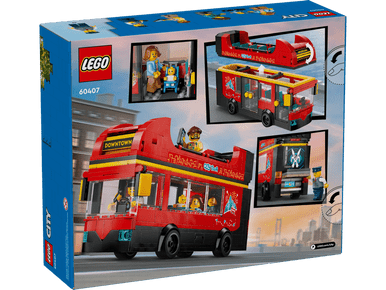 Lego Red Double-Decker Sightseeing Bus | 60407