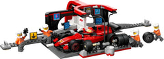 LEGO® City F1® Pit Stop & Pit Crew with Ferrari Car | 60443