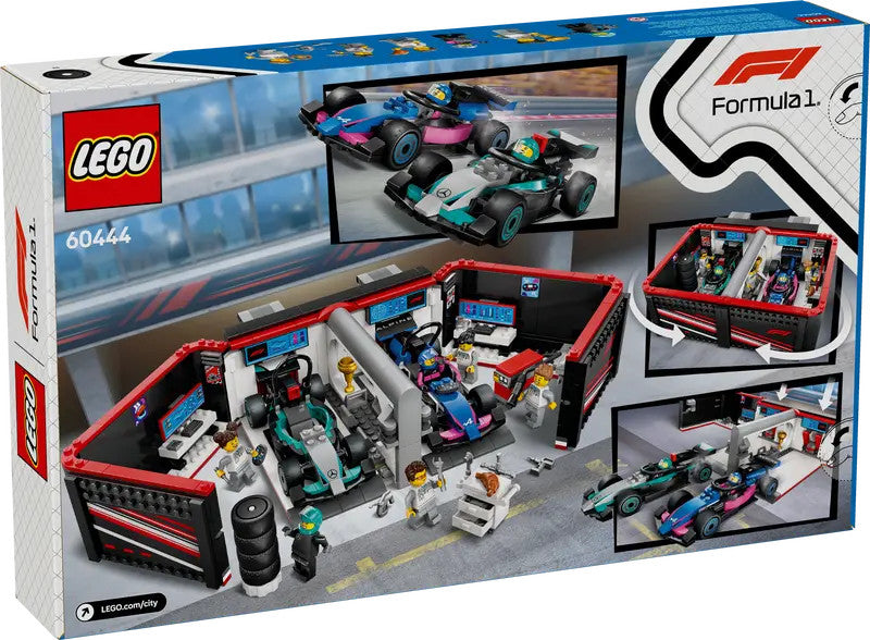 LEGO® City F1® Garage & Mercedes-AMG & Alpine Cars | 60444