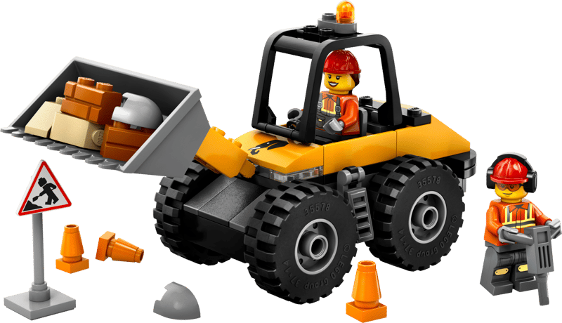 Lego Yellow Construction Wheel Loader | 60450