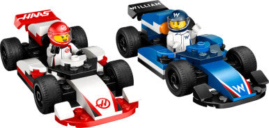 LEGO® City F1® Williams Racing & Haas F1® Race Cars | 60464