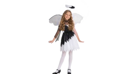 Black & White Angel Costume for Children | 95125
