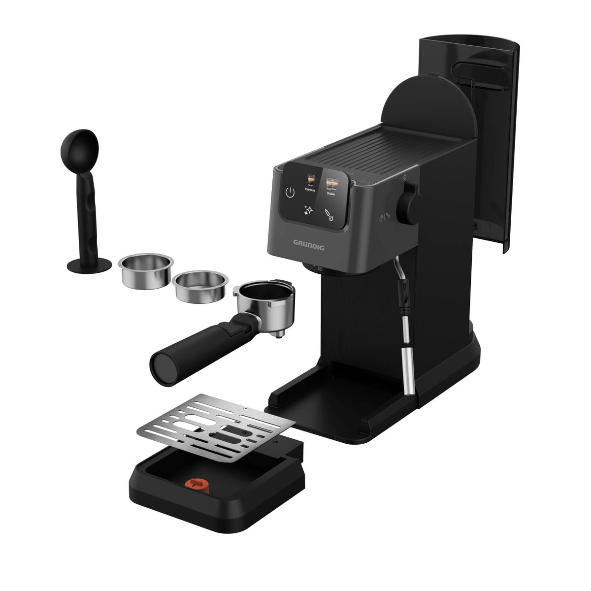 Grundig Espresso Machine 15 Bar, 1628W | KSM 4330
