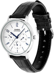 Casio Men 3-Hand Watch - Black / White | MTP-VT06L-7BDF