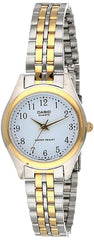 Casio Women 3-Hand Watch - Two-Tone Gold / Silver | LTP-1129G-7BRDF