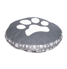 Nobby Cushion Round Classic "Zampa" Grey/Brown 85 × 10cm | NO61670