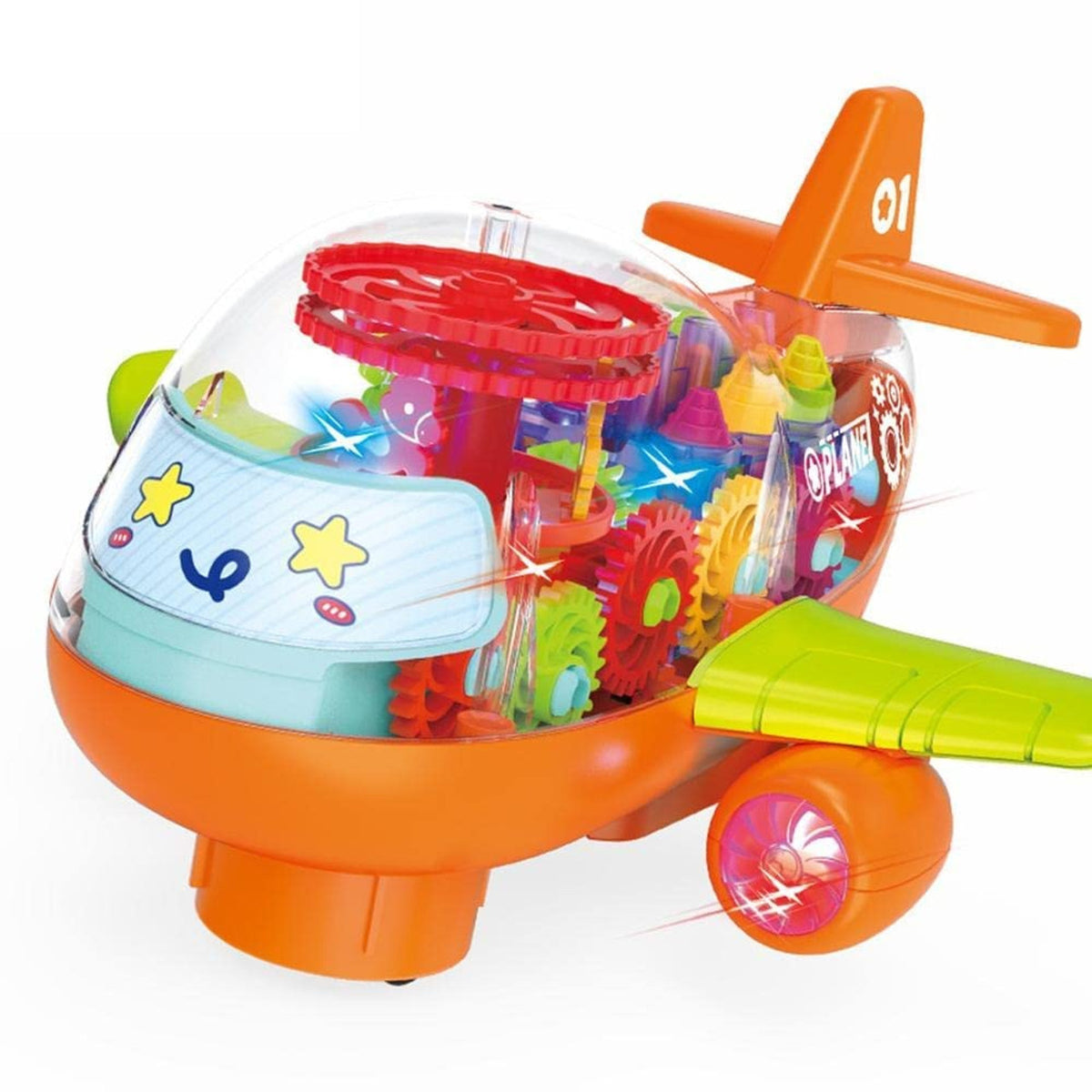 Gear-Gear Airplane Musical Toy | 657B