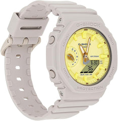Casio G-SHOCK Nature’s Color Casual Women Analog-Digital Watch - Beige & Yellow | GMA-S2100NC-4ADR