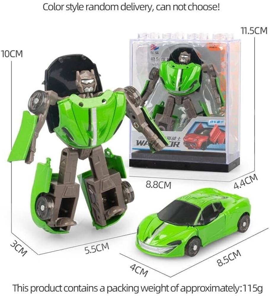 Transforming Die-Cast Robot Sports Car – Assorted | ALZ0114
