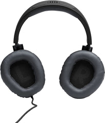 JBL Quantum 100 Wired Over-Ear Gaming Headphones, Black | Quantum 100