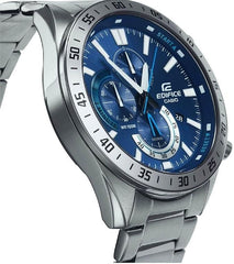 Casio Edifice Men Chronograph Watch - Blue Silver | EFV-620D-2AVUDF