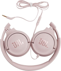 JBL TUNE 500 On-Ear Wired Headphone - Pink | Tune 500