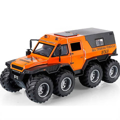 Diecast 1/24 Metal Model 8x8 orange | 8024C