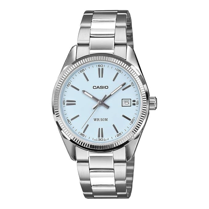 Casio Unisex 3-Hand Watch - Blue / Silver | UTP-1302PD-2A2VDF
