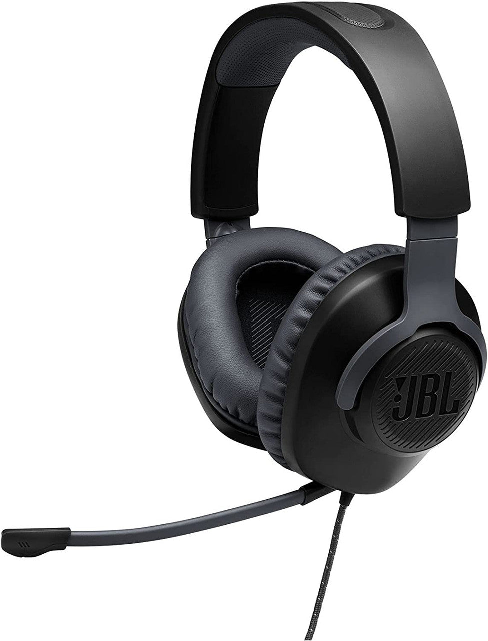 JBL Quantum 100 Wired Over-Ear Gaming Headphones, Black | Quantum 100