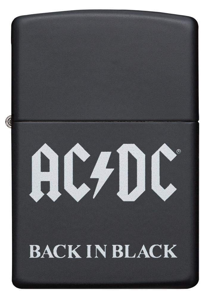 Zippo AC/DC Back in Black Matte Windproof Lighter | 49015