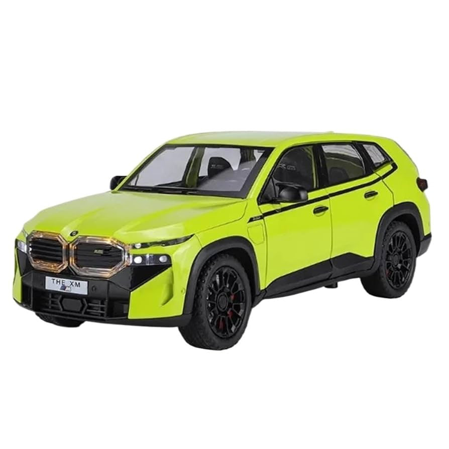 Diecast Car Toys 1/24 Metal Model XM- Lime Green | 24096