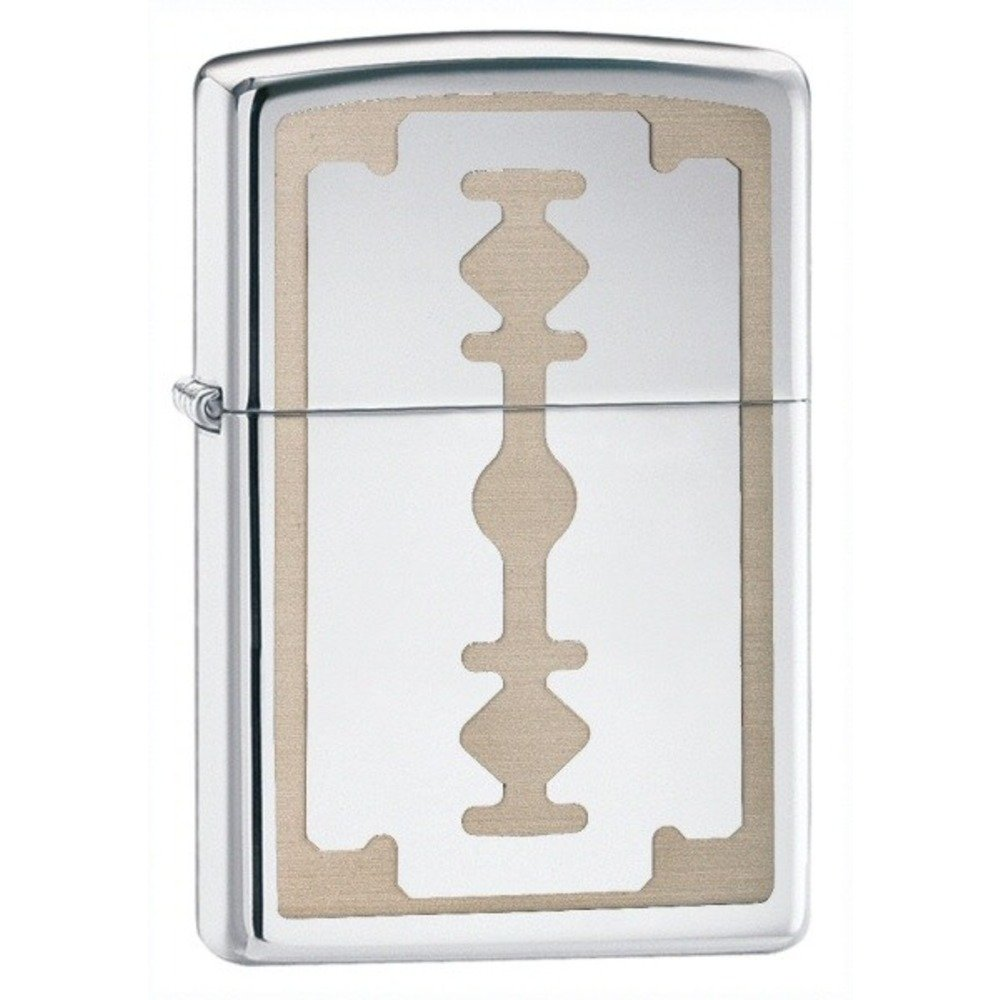 Zippo Razor Blade High Polish Chrome Windproof Lighter | 28137