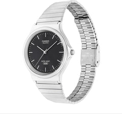 Casio Unisex 3-Hand Watch - Silver / Black | MQ-24DA-1ADF