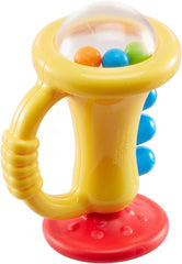 Fisher-Price Teethe 'n Rattle Trumpet Baby Teether & Rattle | DRF17