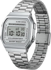 Casio Vintage Digital Unisex Metal Watch - Silver | ABL-100WE-7ADF