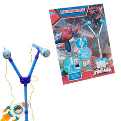 Spider-Man Dual Microphone Stand Play Set | DS-005-2E