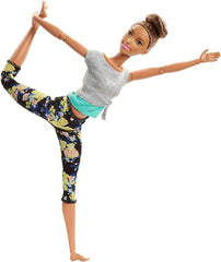 Barbie Made to Move Doll with Brunette Updo - Original Body | FTG82