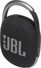 JBL Clip 4 Portable Bluetooth Speaker, Black | JBLCLIP4BLKAM