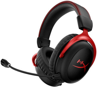 HyperX Cloud II Wireless - Gaming Headset for PC, PS4, Nintendo Switch, Long Lasting Battery Up to 30 Hours, 7.1 Surround Sound, Memory Foam, Detachable Noise Cancelling Microphone with Mic Monitoring