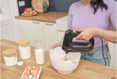 Braun MultiMix 2 Hand Mixer 500W 4 Speeds Turbo Black | HM201AI