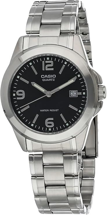 Casio Men 3-Hand Watch - Black / Silver | MTP-1215A-1ADF