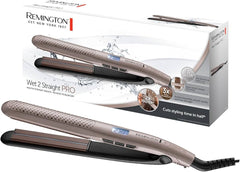 Remington Wet2Straight Pro Hair Straightener - Advanced Wet & Dry Styling | S7970 E51